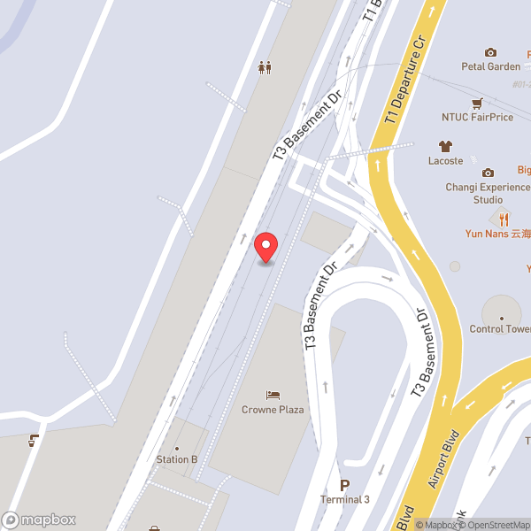 Map of Gate B7
