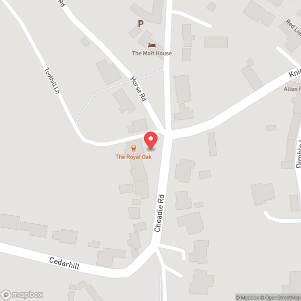 Map of Royal Oak