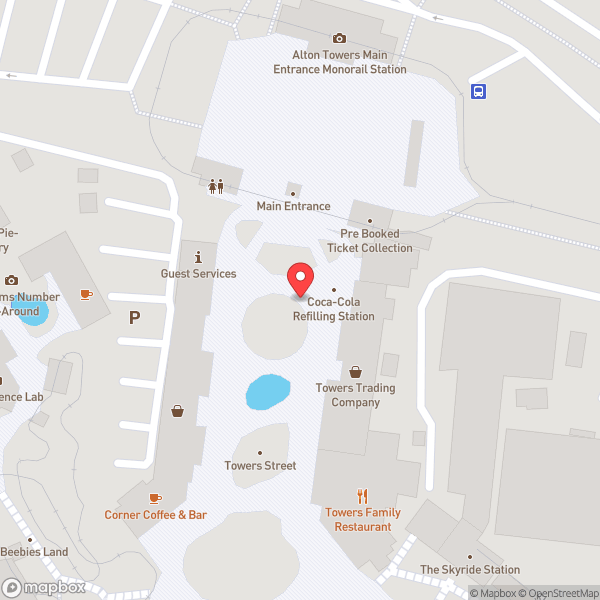 Map of Towers Street
