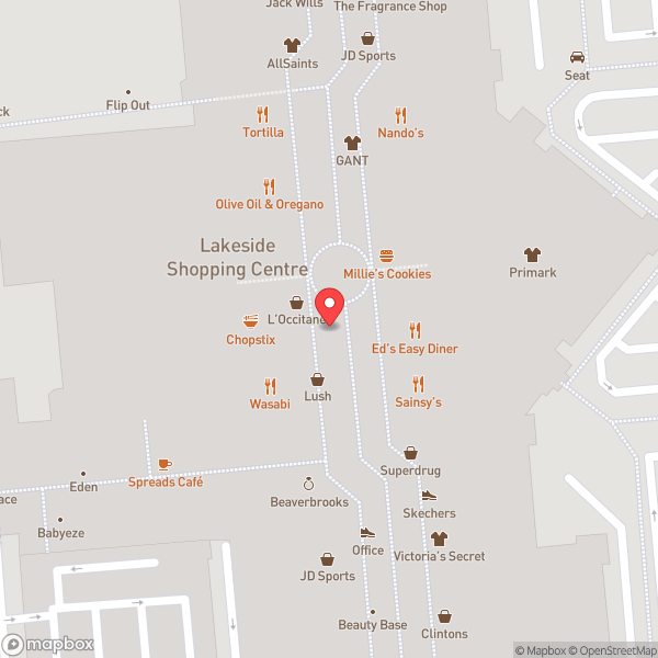 Map of Hotel Chocolat