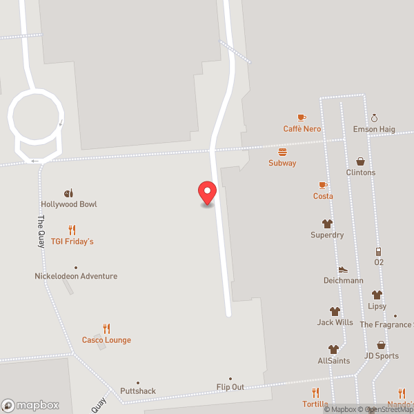Map of Timpson