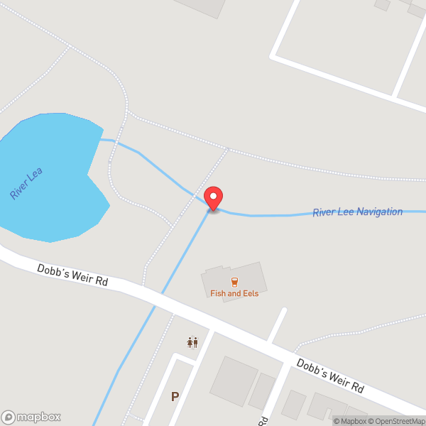 Map of Dobbs Weir