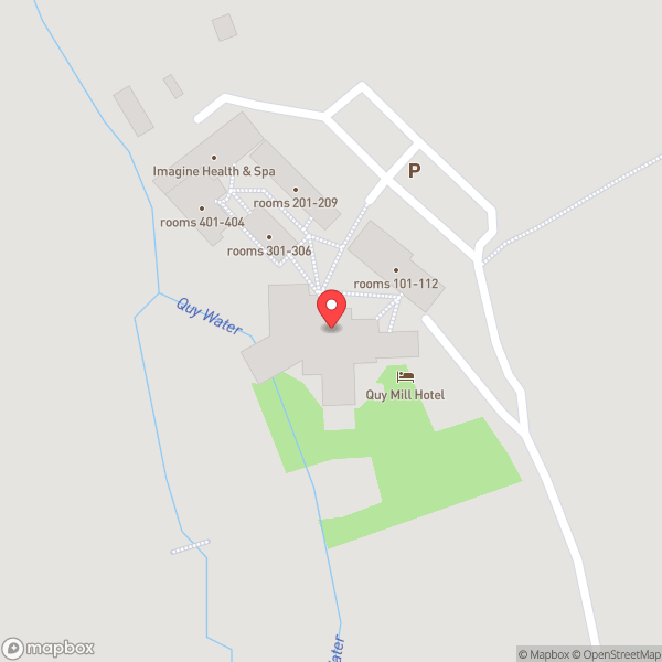Map of Quy Mill Hotel & Spa, Cambridge