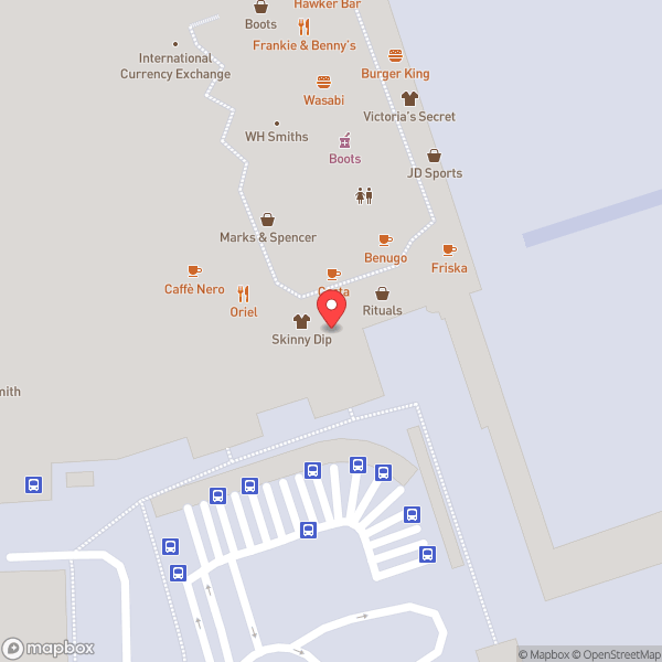 Map of London Luton Airport (LTN)
