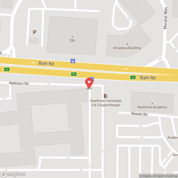 Map of Renaissance London Heathrow Hotel
