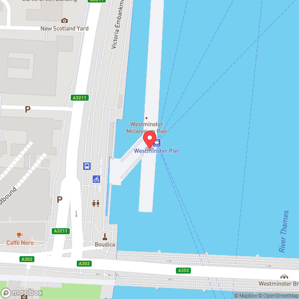 Map of City Cruises
