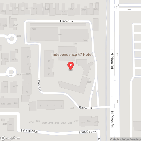 Map of Days Inn
