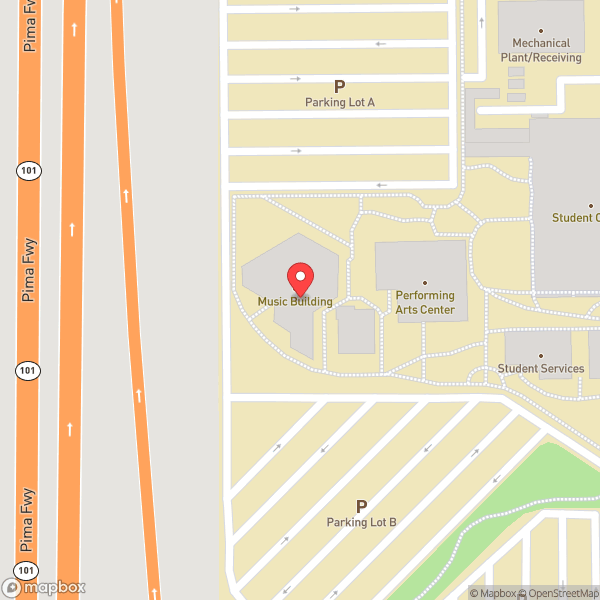 Map of Scottsdale Community College MB Building