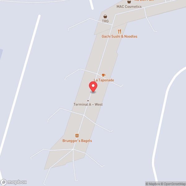 Map of US Airways Flight 728