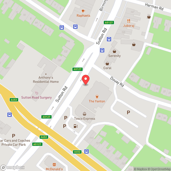 Map of The Yenton