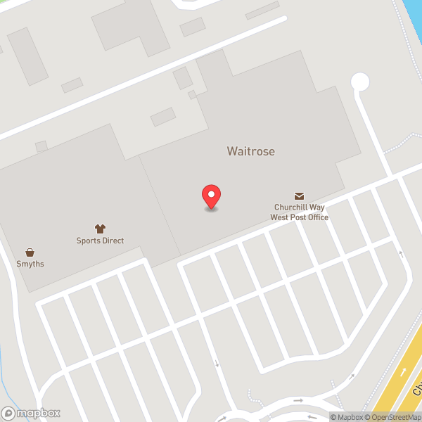 Map of Waitrose & Partners