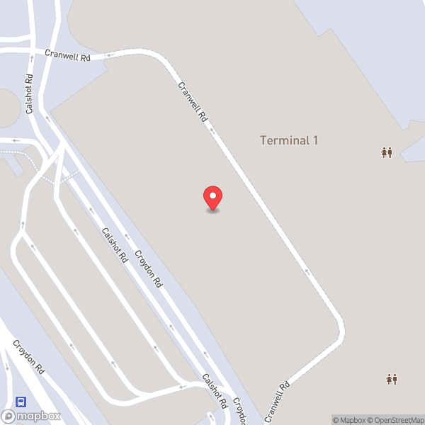 Map of Terminal 1