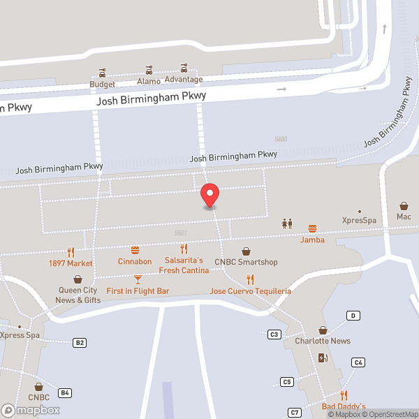 Map of Security Checkpoint C