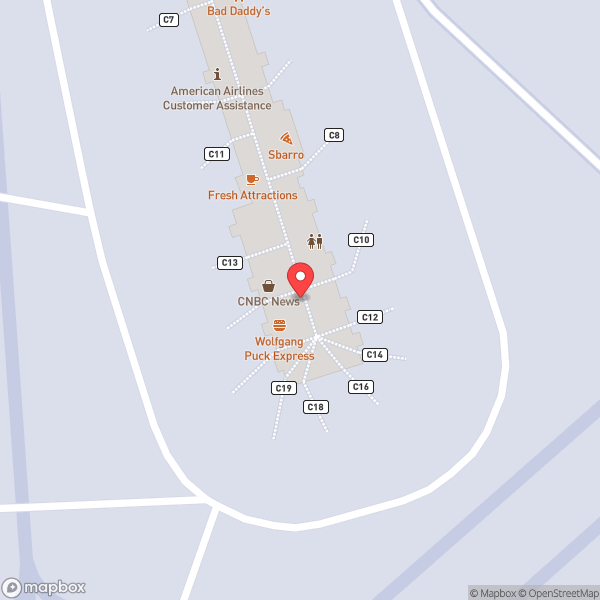 Map of Gate C15