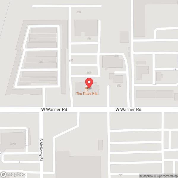 Map of Tilted Kilt Pub & Eatery
