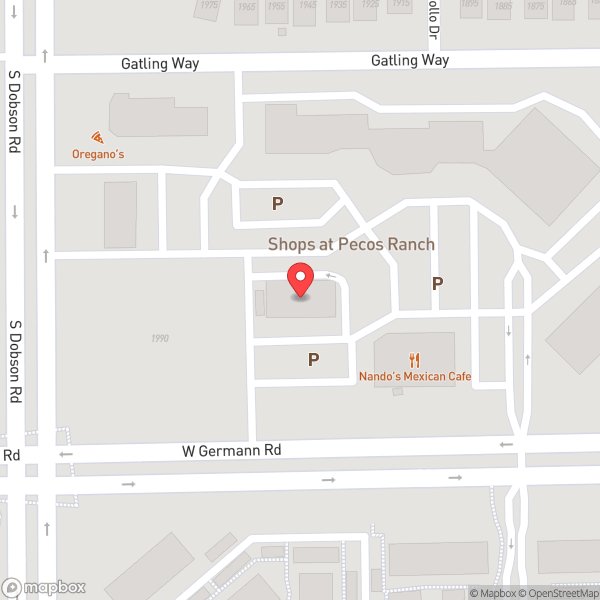 Map of BLD Chandler