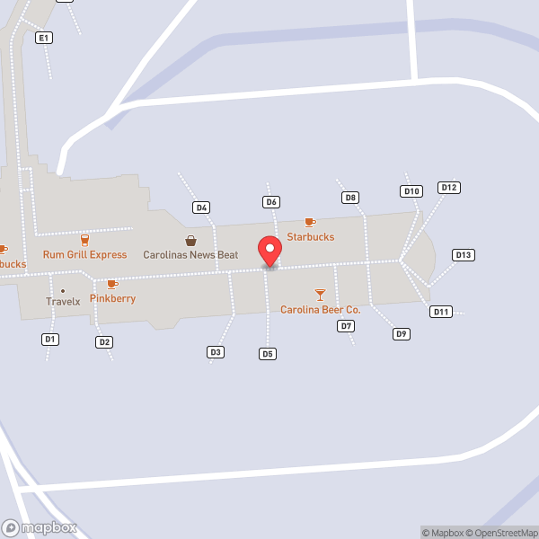 Map of Concourse D