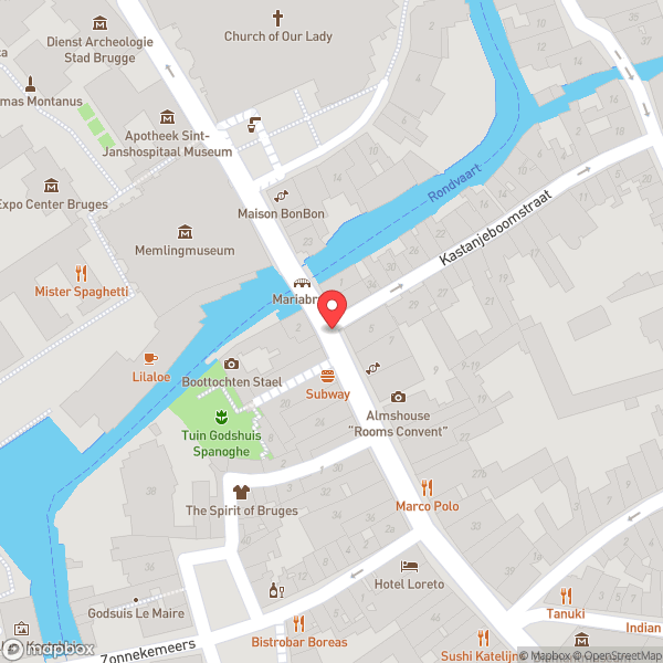 Map of Tearoom De Proeverie