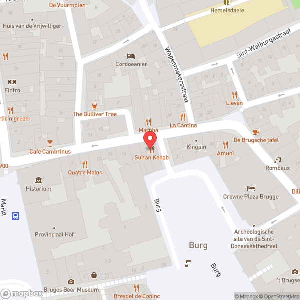 Map of Le Pain Quotidien