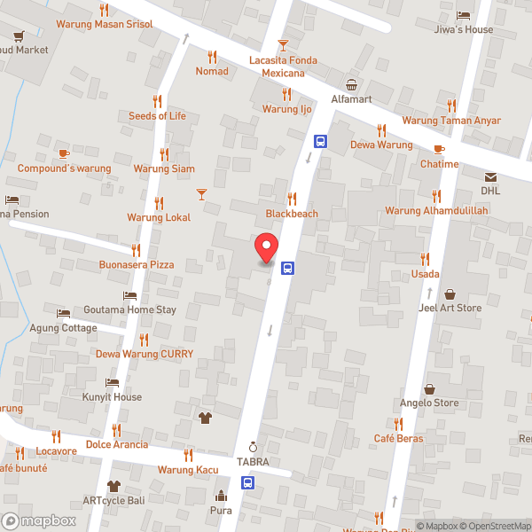 Map of Clear Cafe
