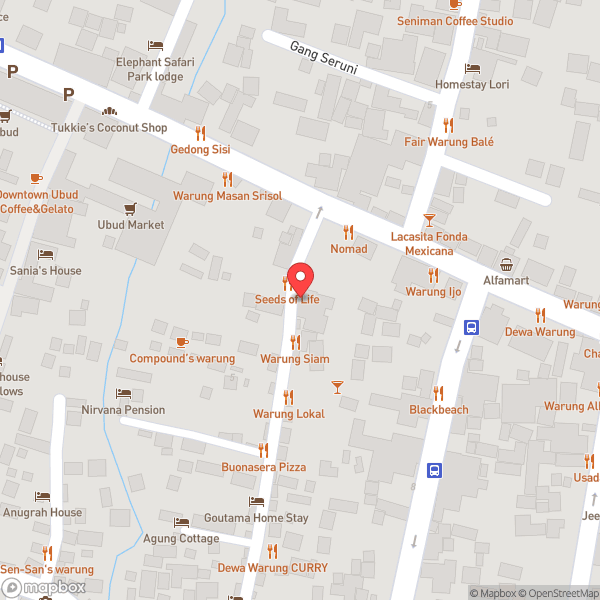 Map of Bar Luna