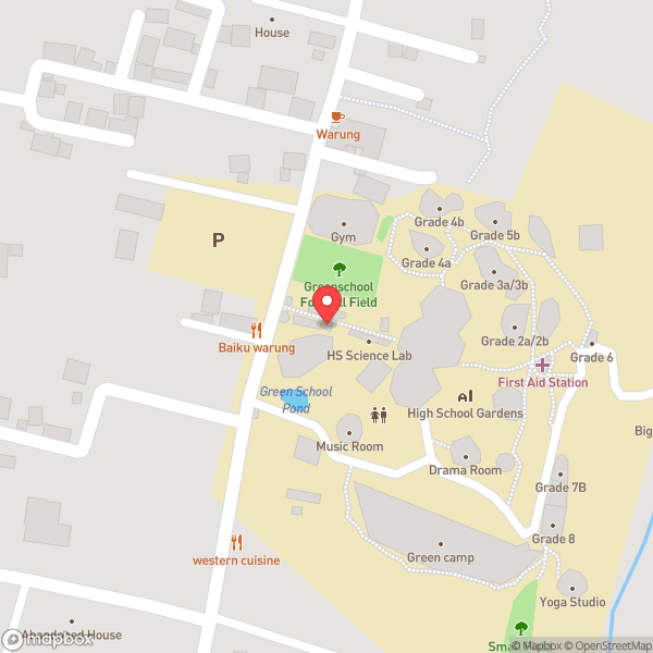 Map of F.R.E.A.K coffee @ Green school