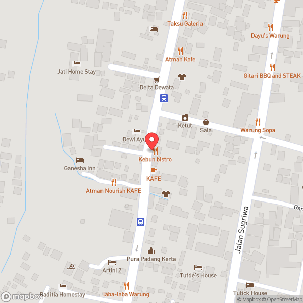 Map of Kebun Bistro