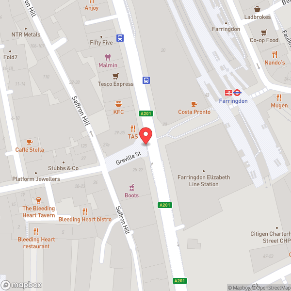 Map of The Sir John Oldcastle (Wetherspoon)