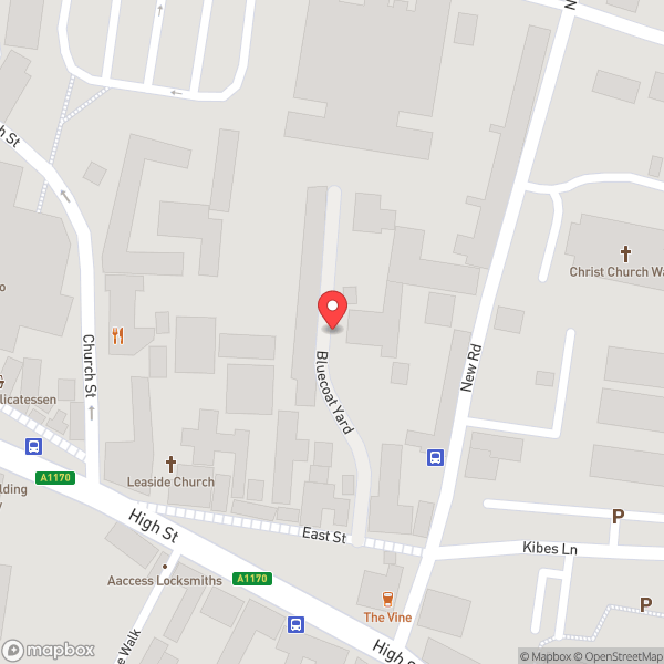 Map of HSBC UK