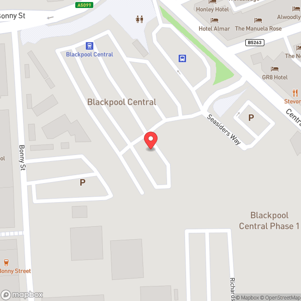 Map of Central Car Park