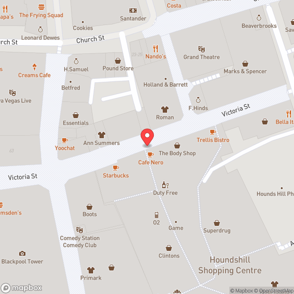 Map of Caffè Nero