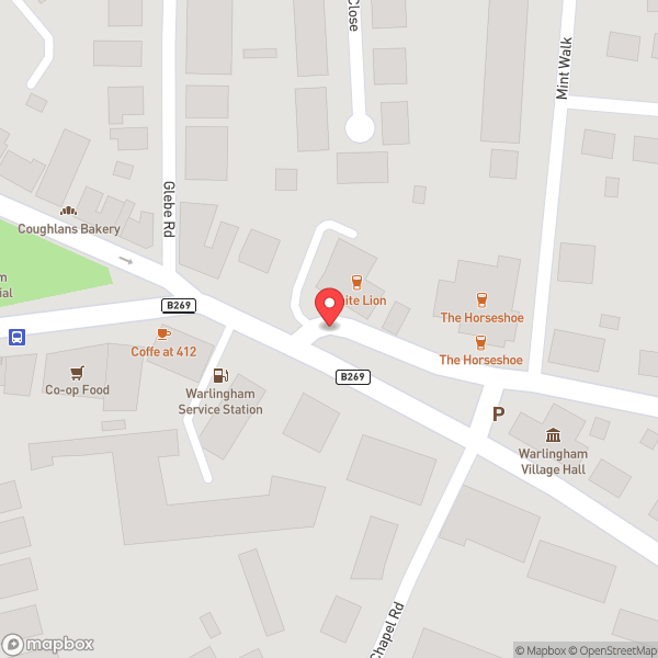 Map of The White Lion