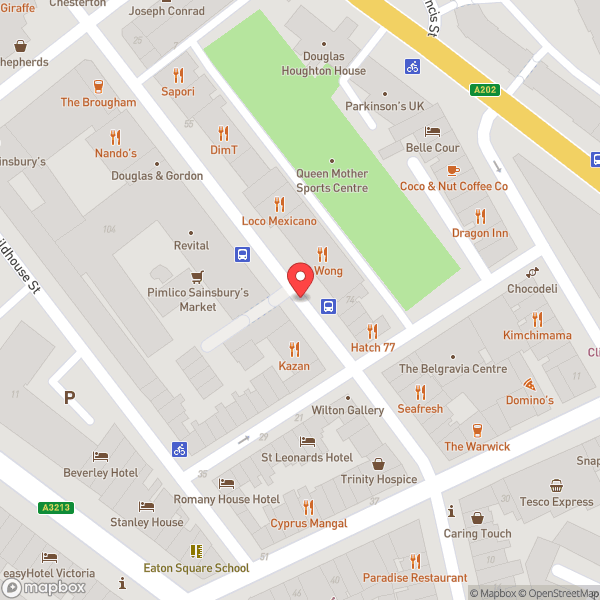 Map of Preto