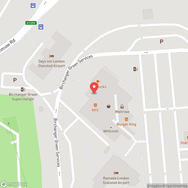 Map of Starbucks