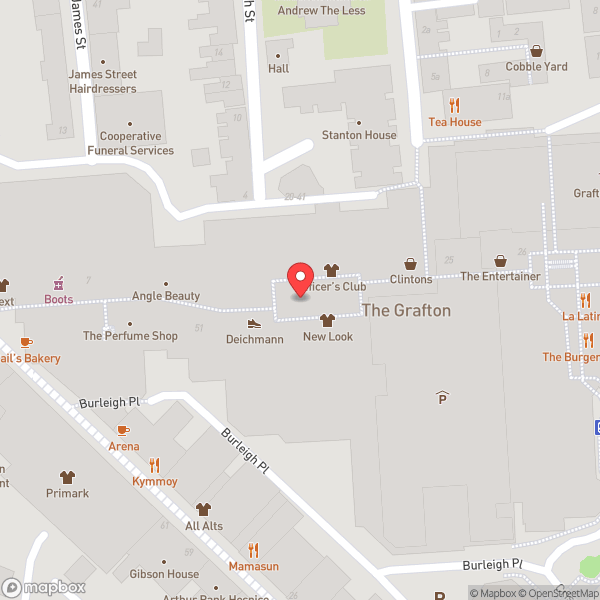 Map of The Grafton
