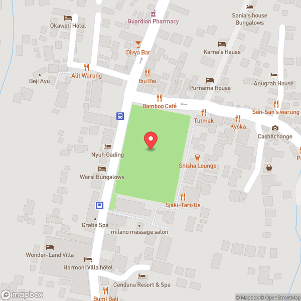 Map of XL lounge