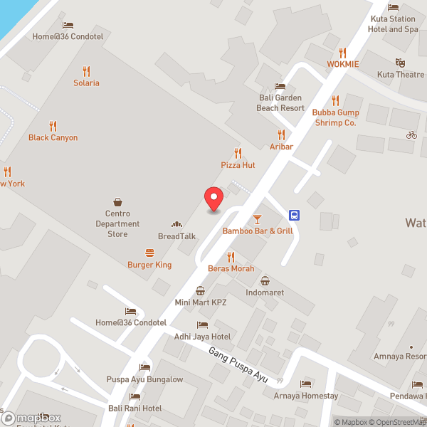 Map of Starbucks