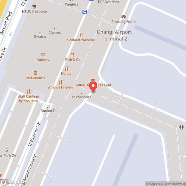 Map of Starbucks