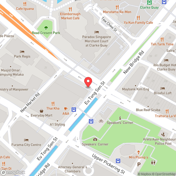 Map of Maju Travel Service