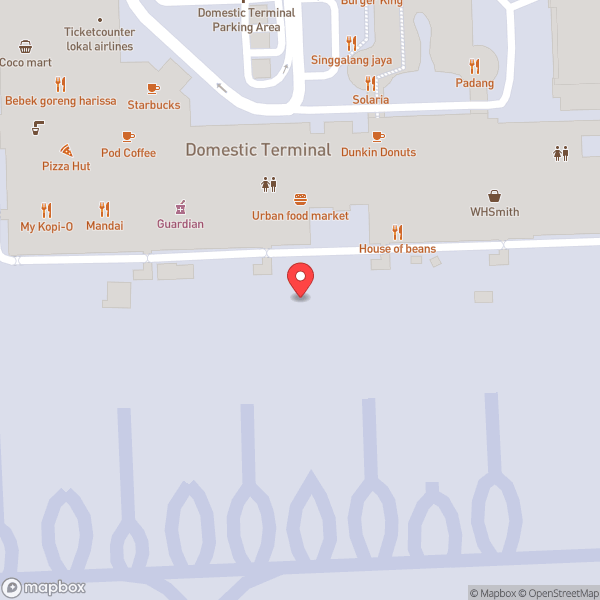 Map of SQ947 DPS-SIN / Singapore Airlines