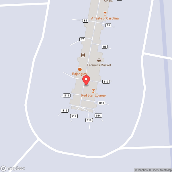 Map of Gate B15