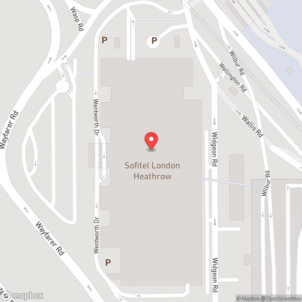 Map of Sofitel London Heathrow