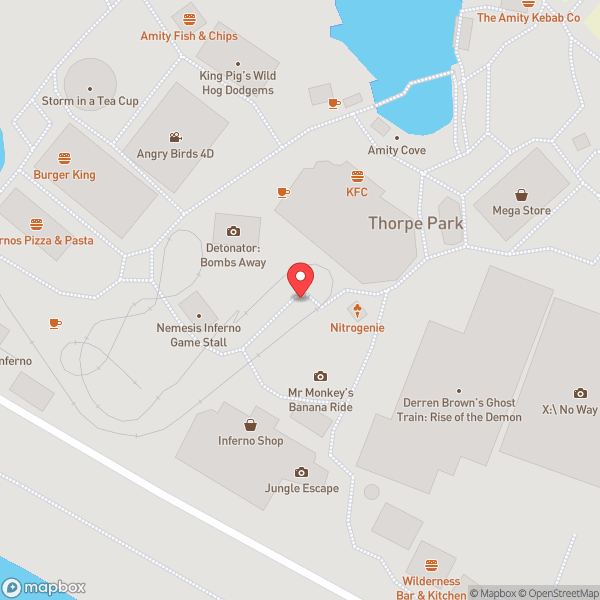 Map of Thorpe Park