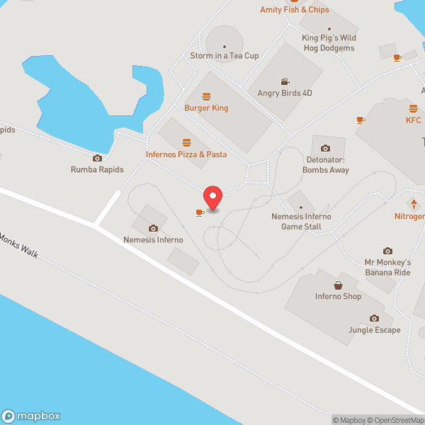 Map of Nemesis Inferno
