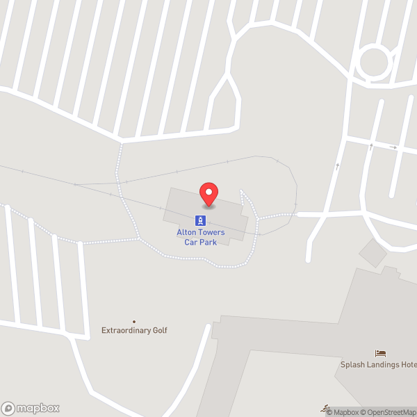 Map of Monorail Station (Car Park)
