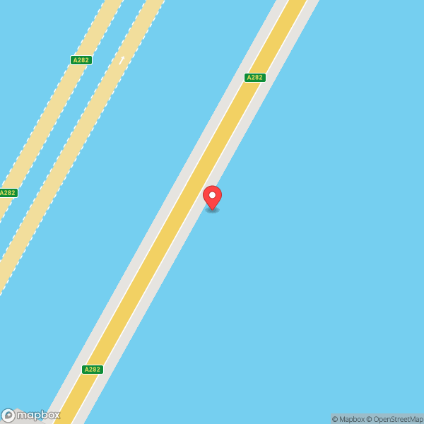 Map of Queen Elizabeth II Bridge