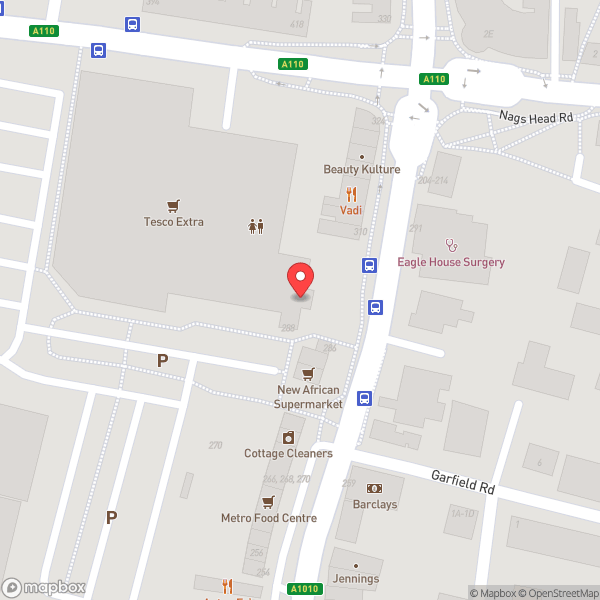Map of Tesco
