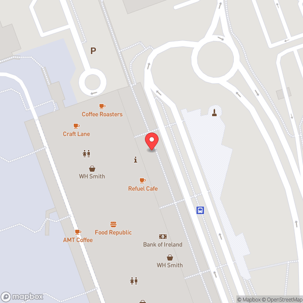 Map of Cork International Airport (ORK)