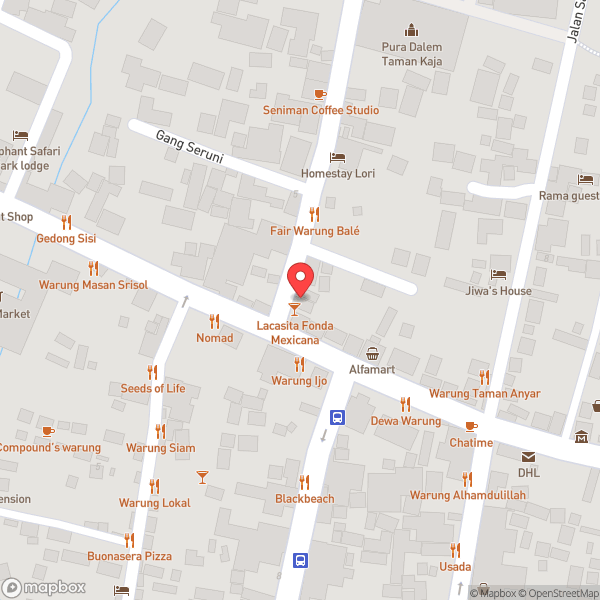 Map of Warung Schnitzel