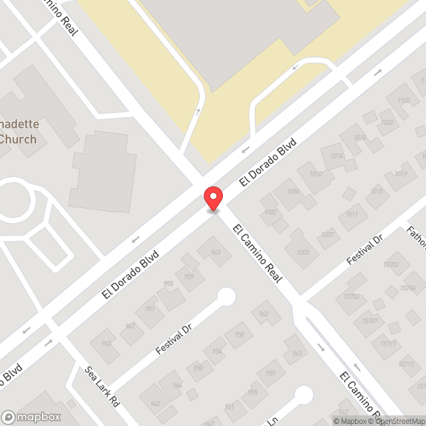 Map of El Camino Real